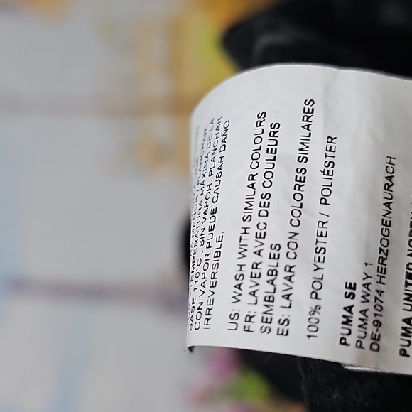 Puma Black and Gray Pajama Pants Size Medium - Picture 4 of 5